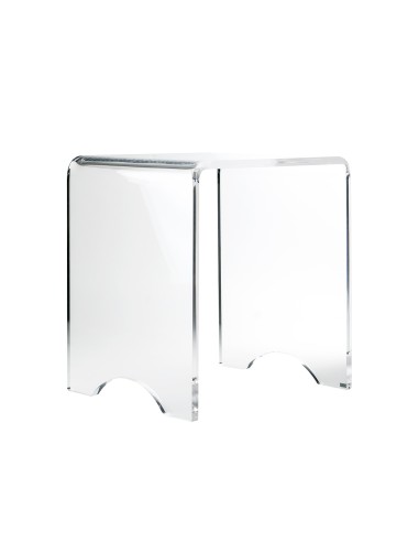 Vesta Home - Sgabello Othello Xs·trasparente·32,5 X 29,5 X 36,5 H Th. 12 Mm