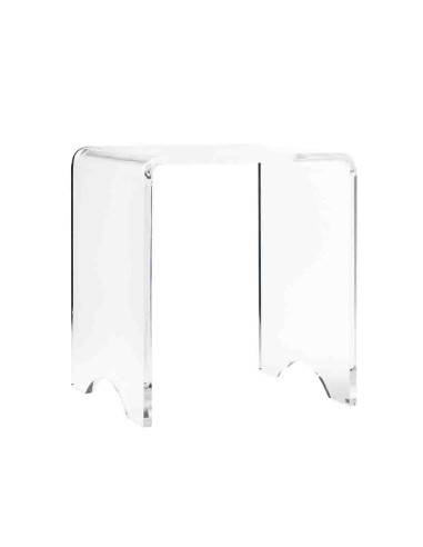 Vesta Home - Sgabello Othello Xs·trasparente·32,5 X 29,5 X 36,5 H Th. 12 Mm