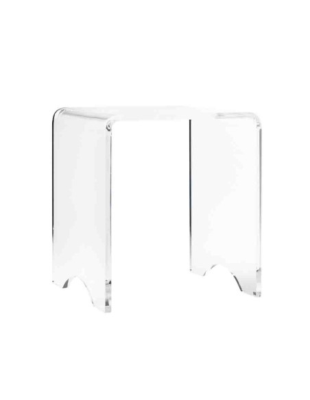 Vesta Home - Sgabello Othello Xs·trasparente·32,5 X 29,5 X 36,5 H Th. 12 Mm