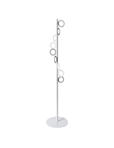 Arti & Mestieri - Appendiabiti da terra Tuttizeri colore bianco marmo Ø40x180H