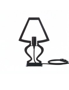 Arti & Mestieri - Lampada da tavolo design Silhouette piccola-fango 22 x 33 cm di altezza 2