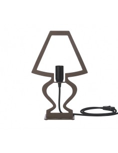 Arti & Mestieri - Lampada da tavolo design Silhouette piccola-fango 22 x 33 cm di altezza