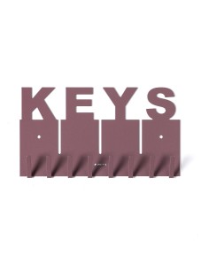 Arti & Mestieri - Portachiavi di design Keys nero 29x16h cm 2