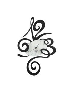 Arti & Mestieri - Orologio da parete di design Robin piccolo alluminio-34 x 51 cm di altezza 2