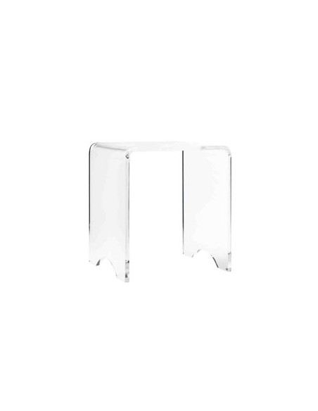 Vesta Home - Sgabello Othello Xs·trasparente·32,5 X 29,5 X 36,5 H Th. 12 Mm