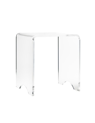 Vesta Home - Sgabello Othello Xs·trasparente·32,5 X 29,5 X 36,5 H Th. 12 Mm