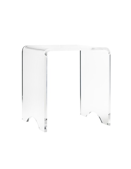 Vesta Home - Sgabello Othello Xs·trasparente·32,5 X 29,5 X 36,5 H Th. 12 Mm