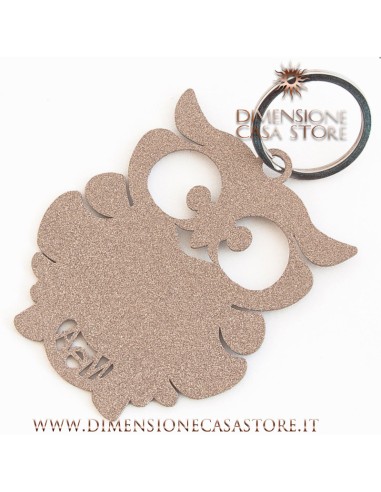 Arti & Mestieri - Portachiavi di design Gufino-beige