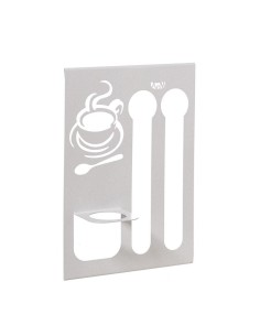 Arti & Mestieri - Porta Capsule da caffè piccolo Bianco Marmo 20x28h