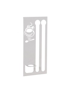 Arti & Mestieri - Porta Capsule da caffè grande Bianco Marmo 20x44h