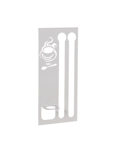 Arti & Mestieri - Porta Capsule da caffè grande Bianco Marmo 20x44h