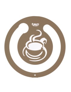 Arti & Mestieri - Porta Capsule da caffè tondo Beige Ø24