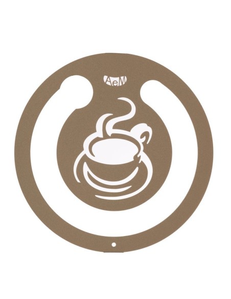 Arti & Mestieri - Porta Capsule da caffè tondo Beige Ø24