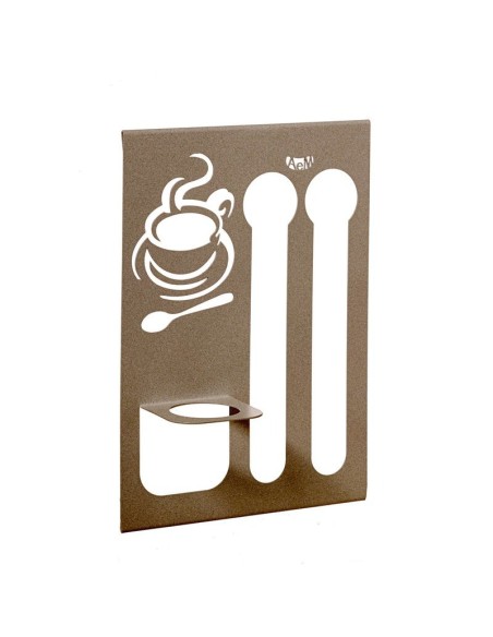 Arti & Mestieri - Porta Capsule da caffè piccolo Beige 20x28h