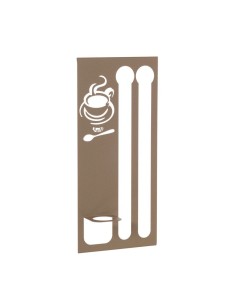 Arti & Mestieri - Porta Capsule da caffè grande Beige 20x44h 2