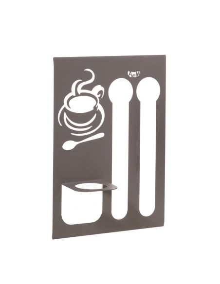Arti & Mestieri - Porta Capsule da caffè piccolo Ardesia 20x28h