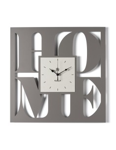 Arti & Mestieri - Orologio da parete di design Home fango/avorio 50x50h cm