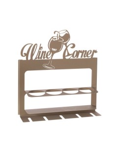 Arti & Mestieri - Porta bottiglie da parete moderno Wine Corner-45 x-beige 10 x 45 cm di altezza