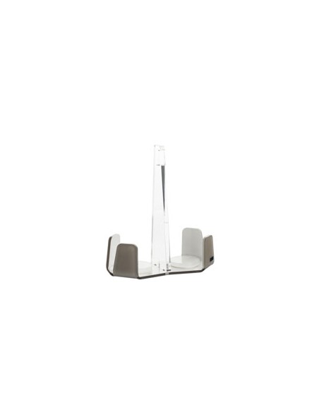 Vesta Home - Portabicchieri Doppio Like Water·tortora Monosatinato·18 X 9 X 20,5 H Th. 5 Mm