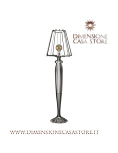 Arti & Mestieri - Lampada moderna da terra per soggiorno Minerva-fango Ø48x166H