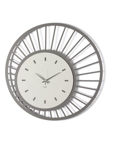 Arti & Mestieri - Orologio da parete di design Ray fango/avorio ⌀ 70 cm