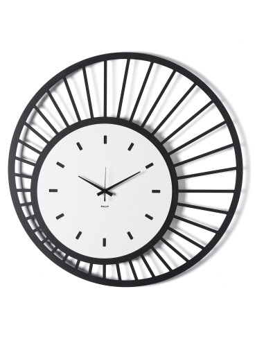 Arti & Mestieri - Orologio da parete di design Ray fango/avorio ⌀ 70 cm
