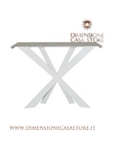 Arti & Mestieri - Consolle di design Zeus-bianco cm  32x13Px33H 2