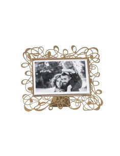 Arti & Mestieri - Portafoto Scarabocchio piccolo orizzontale bianco marmo  22x19h cm (15x10h cm formato foto) 2