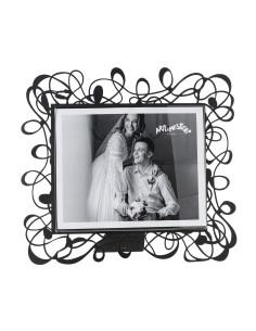 Arti & Mestieri - Portafoto Scarabocchio maxi orizzontale oro laccato  36x32,5h cm (25x20h cm formato foto) 2