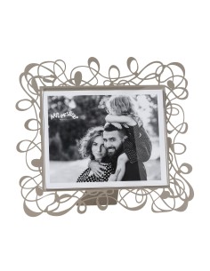 Arti & Mestieri - Portafoto Scarabocchio maxi orizzontale sabbia 36x32,5h cm (25x20h cm formato foto)