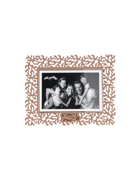 Arti & Mestieri - Portafoto Corallo piccolo orizzontale mocha 22x17h cm (15x10h cm formato foto)