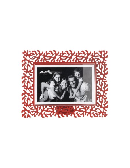 Arti & Mestieri - Portafoto Corallo piccolo orizzontale rosso 22x17h cm (15x10h cm formato foto)