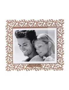 Arti & Mestieri - Portafoto Corallo maxi orizzontale mocha 33,5x29h cm (25x20h cm formato foto)