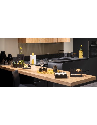Arti & Mestieri - Portatovaglioli grande Duck-avorio cm 21x21x8H