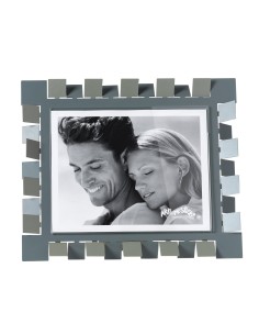 Arti & Mestieri - Portafoto Vertigo maxi orizzontale mocha/ametista 34,5x29,5h cm (20x25h cm formato foto) 2