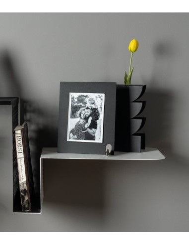Arti & Mestieri - Vaso portafiore decorativo Memphis-ametista 12,5x6x25h cm (⌀ 25mm per la fiala)