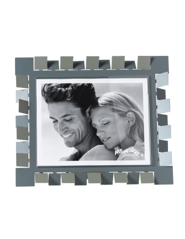 Arti & Mestieri - Portafoto Vertigo maxi orizzontale giada/petrolio-giada/ petrolio 34,5x29,5h cm (20x25h cm formato foto)
