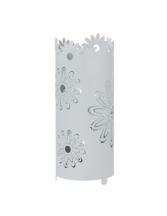 Arti & Mestieri - Portaombrelli di design Margherite bianco marmo 23 x 55 cm di altezza