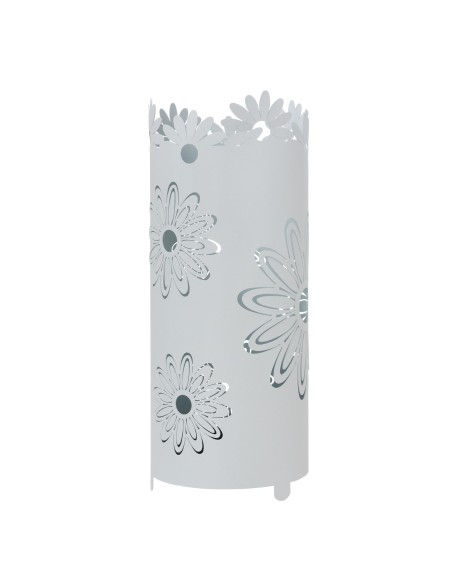 Arti & Mestieri - Portaombrelli di design Margherite bianco marmo 23 x 55 cm di altezza