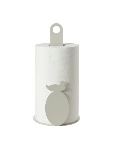 Arti & Mestieri - Porta rotoli da cucina Duck-avorio Ø15x30H