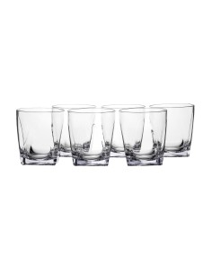 Vesta Home - Tumbler Bicchieri Bassi- Set 6 Pezzi·multicolor·ø8 X 9 H Th. 4 Mm