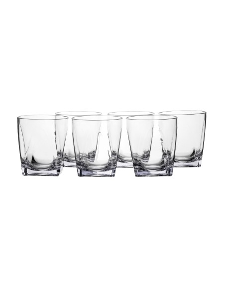 Vesta Home - Tumbler Bicchieri Bassi- Set 6 Pezzi·multicolor·ø8 X 9 H Th. 4 Mm