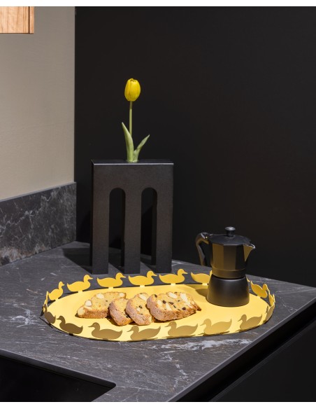 Arti & Mestieri - Vassoio Duck-45x30,5x3,5h cm-ocra