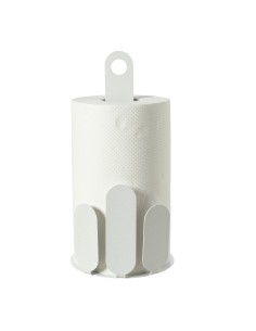 Arti & Mestieri - Porta rotoli da cucina Park-bianco marmo Ø15x30H 2