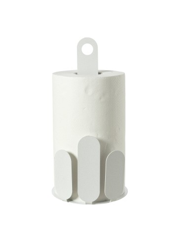 Arti & Mestieri - Porta rotoli da cucina Park-bianco marmo Ø15x30H