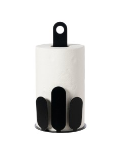 Arti & Mestieri - Porta rotoli da cucina Park-nero Ø15x30H 2