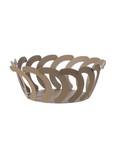 Arti & Mestieri - Centrotavola piccolo Mambo-⌀-beige 21cm, 10,5h cm 2