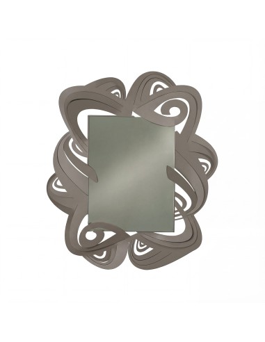 Arti & Mestieri - Specchio da parete di design Penelope-87 x-fango 100h cm