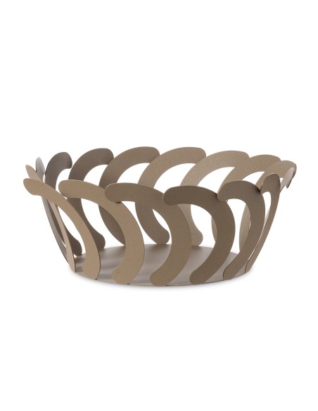 Arti & Mestieri - Centrotavola grande Mambo-beige ⌀ 25,7cm, 13h cm