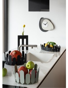 Arti & Mestieri - Centrotavola grande Park-bianco marmo ⌀ 28cm, 13h cm 2
